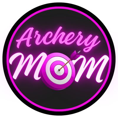 Neon Archery Mom Decal