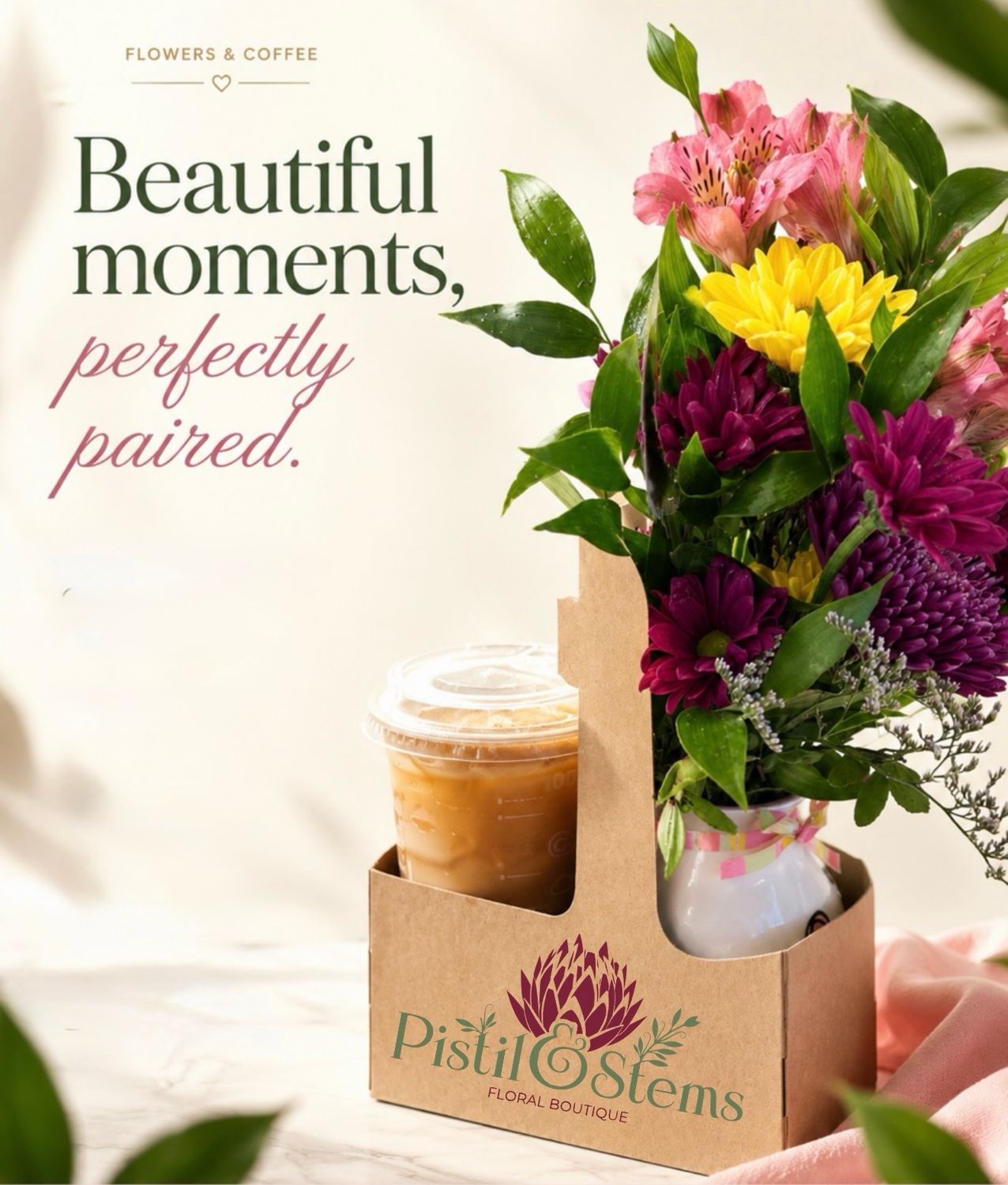 Flower's and Coffee