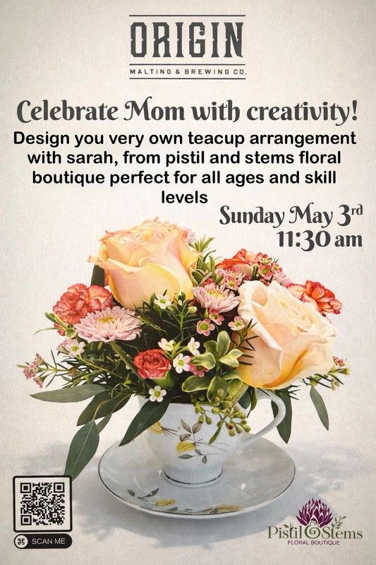 Mother's Day DIY Floral Workshop High Tea