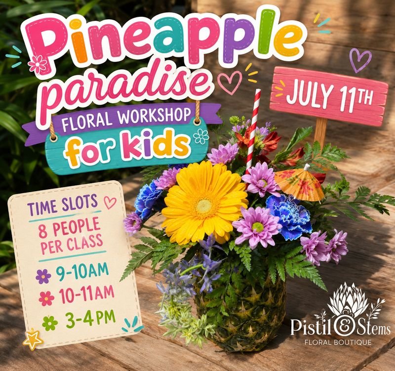 Pineapple Paradise Kids Workshop