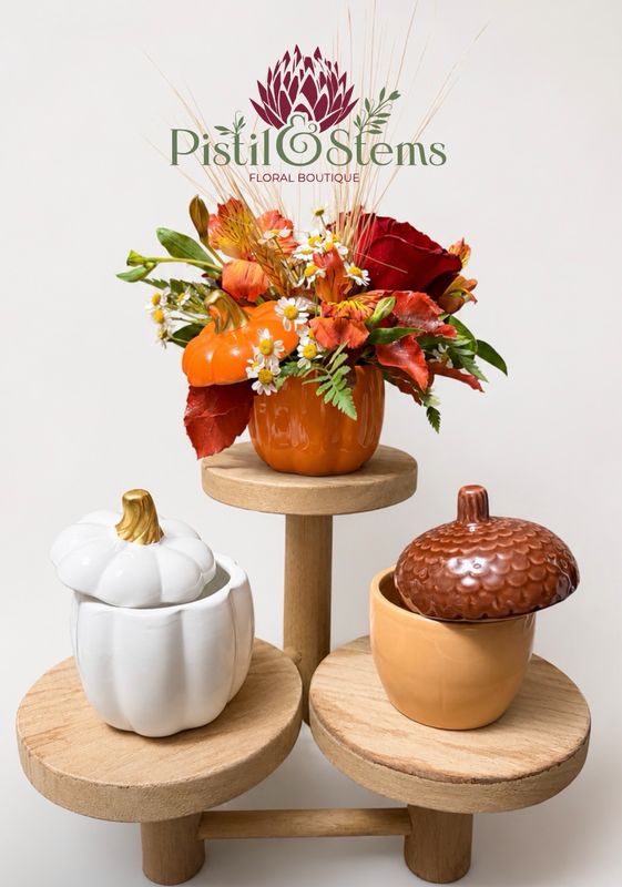 Pumpkins & Petals – Kids Thanksgiving Floral Workshop