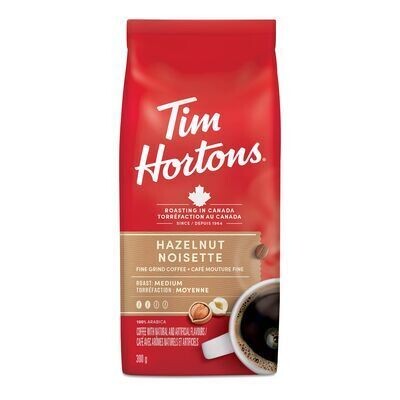TIM HORTONS Café moulu aux noisettes 300 G