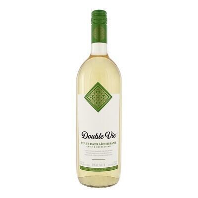 DOUBLE VIE Vin blanc du Canada 1 L