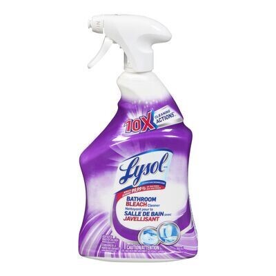 LYSOL Nettoyant pour salle de bain avec javellisant en vaporisateur 950 ML