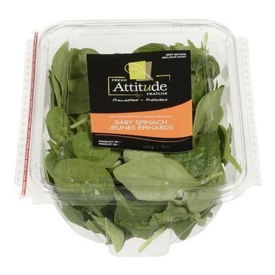 ATTITUDE FRAÎCHE Jeunes épinards 142 G
