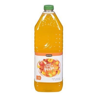 SELECTION Boisson à saveur de pêche 2 L