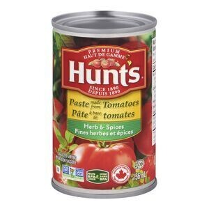 HUNT&#39;S Pâte de tomates aux fines herbes et épices 156 ML