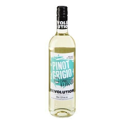 REVOLUTION Vin blanc Pinot Grigio 750 ML