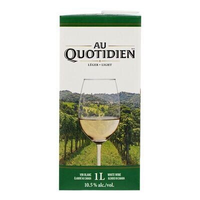 AU QUOTIDIEN Vin blanc du Canada 1 L