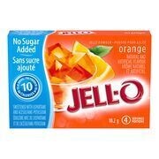 JELL-O Poudre pour gelée à l&#39;orange sans sucre ajouté 10,2 g
