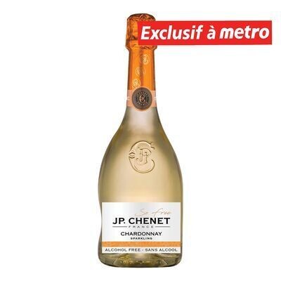 JP. CHENET Vin blanc pétillant sans alcool 750 ML