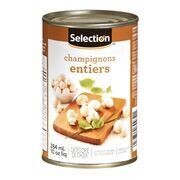 SELECTION Champignons entiers 284 mL