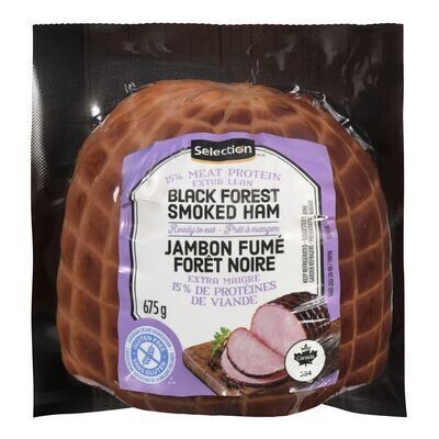 SELECTION Jambon forêt noir fumé sans gluten 675 G