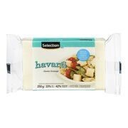 SELECTION Fromage havarti 250 g