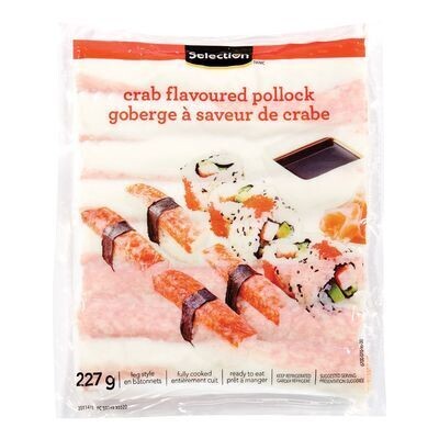 SELECTION Bâtonnets de goberge à saveur de crabe 227 g