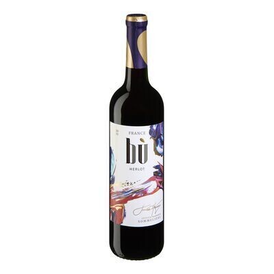 BÙ Vin rouge de France Merlot 750 ML