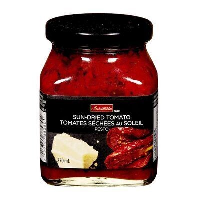 IRRESISTIBLES Pesto aux tomates séchées au soleil 270 ML