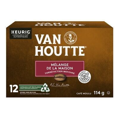 VAN HOUTTE Dosettes K-Cup® de café Mélange de la Maison 12 UN