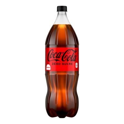 COCA-COLA ZERO Boisson gazeuse sans calories 2 L