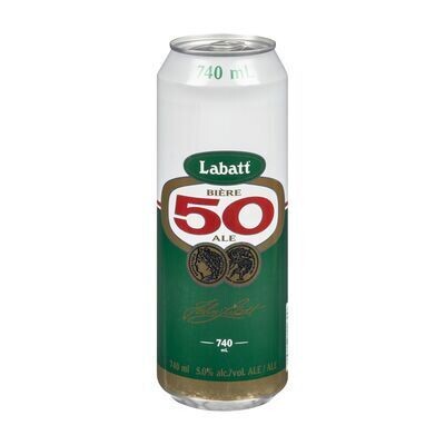 LABATT 50 Bière de type Ale 740 ML - CANETTE