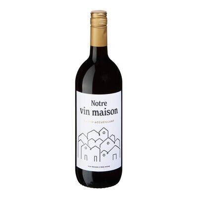 NOTRE VIN MAISON Vin rouge du Canada 1 L