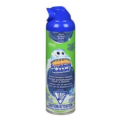 SCRUBBING BUBBLES Nettoyant pour douche en mousse 567 G