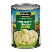 SELECTION Pommes de terre blanches entières 540 mL