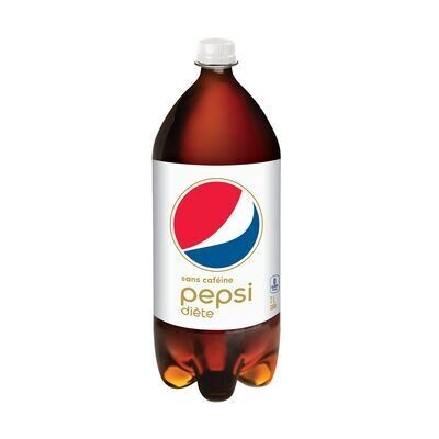 PEPSI Boisson gazeuse diète sans caféine 2 L