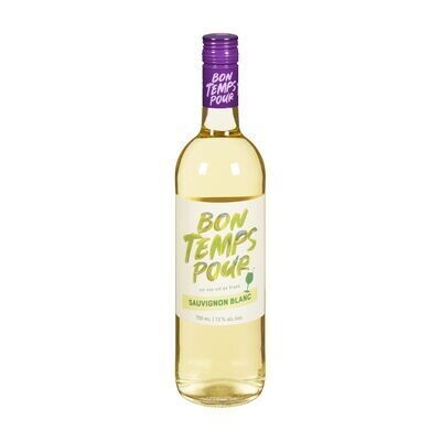 BON TEMPS POUR Vin Blanc Sauvignon 750 ML