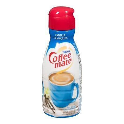 NESTLÉ Colorant à café à la vanille française sans lactose. Coffee-mate 946 ML