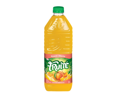 FRUITÉ Boisson à saveur de pêche 2 L