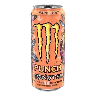 MONSTER Boisson énergisante Papillon à saveur de punch 473 ML