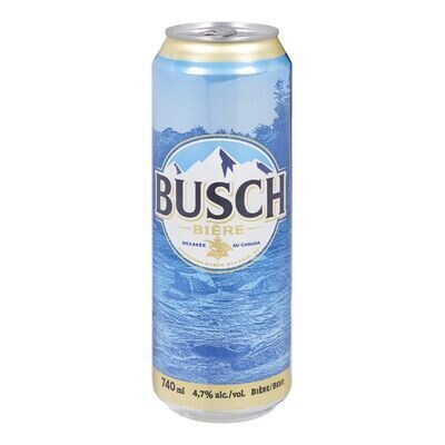 BUSCH Bière blonde de type Lager 740 ML