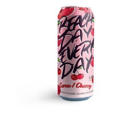 LABATT Boisson de malt alcoolisée à saveur de cerise, Beach Day Every Day 473 ML