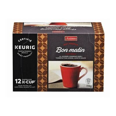 IRRESISTIBLES Dosettes K-Cup® de café Mélange du matin 12 UN