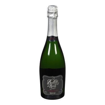 BULLES DE NUIT Vin mousseux sec à 6,9 % d&#39;alcool 750 ML