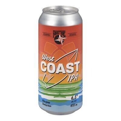 BRASSEURS DU MONDE Bière West Coast de type India Pale Ale 473 ML - CANETTE 6.5%ALC