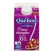 QUÉBON Crème champêtre 35 %, Ultra&#39;crème 473 mL