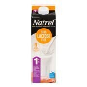 NATREL Lait sans lactose 1 % 1 L