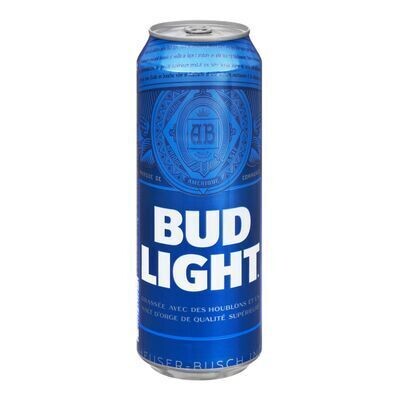 LABATT Bière blonde légère, Bud Light 740 ML - CANETTE