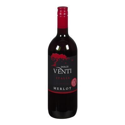 DOLCE VENTI Vin rouge d&#39;italie 1 L