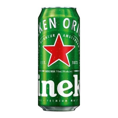 HEINEKEN Bière hollandaise de type Lager 710 ML - CANETTE