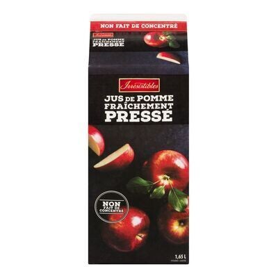 IRRESISTIBLES Jus de pomme 1,65 L