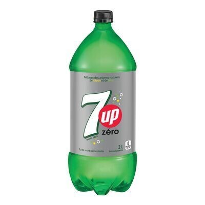 7UP Boisson gazeuse diète 2 L