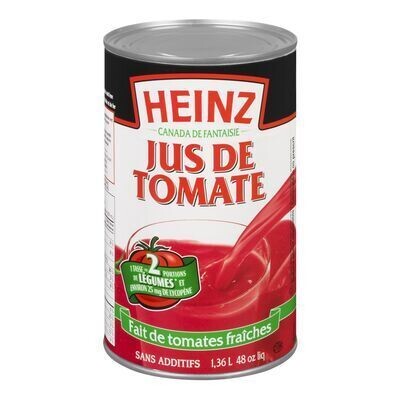 HEINZ Jus de tomate 1,36 L