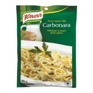 KNORR Mélange à sauce pour pâtes carbonara 1 UN