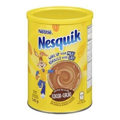 NESTLÉ Mélange pour lait au chocolat en poudre à teneur de sucre réduite 540 G