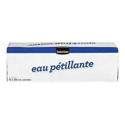 SELECTION Eau pétillante 12X355 ML