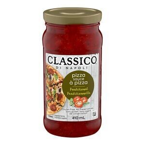 CLASSICO Sauce à pizza traditionnelle, Signature Recipes 410 mL