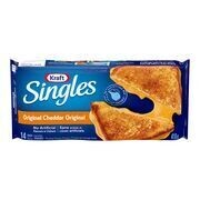 KRAFT Tranches de fromage épaisses, Singles 410 g